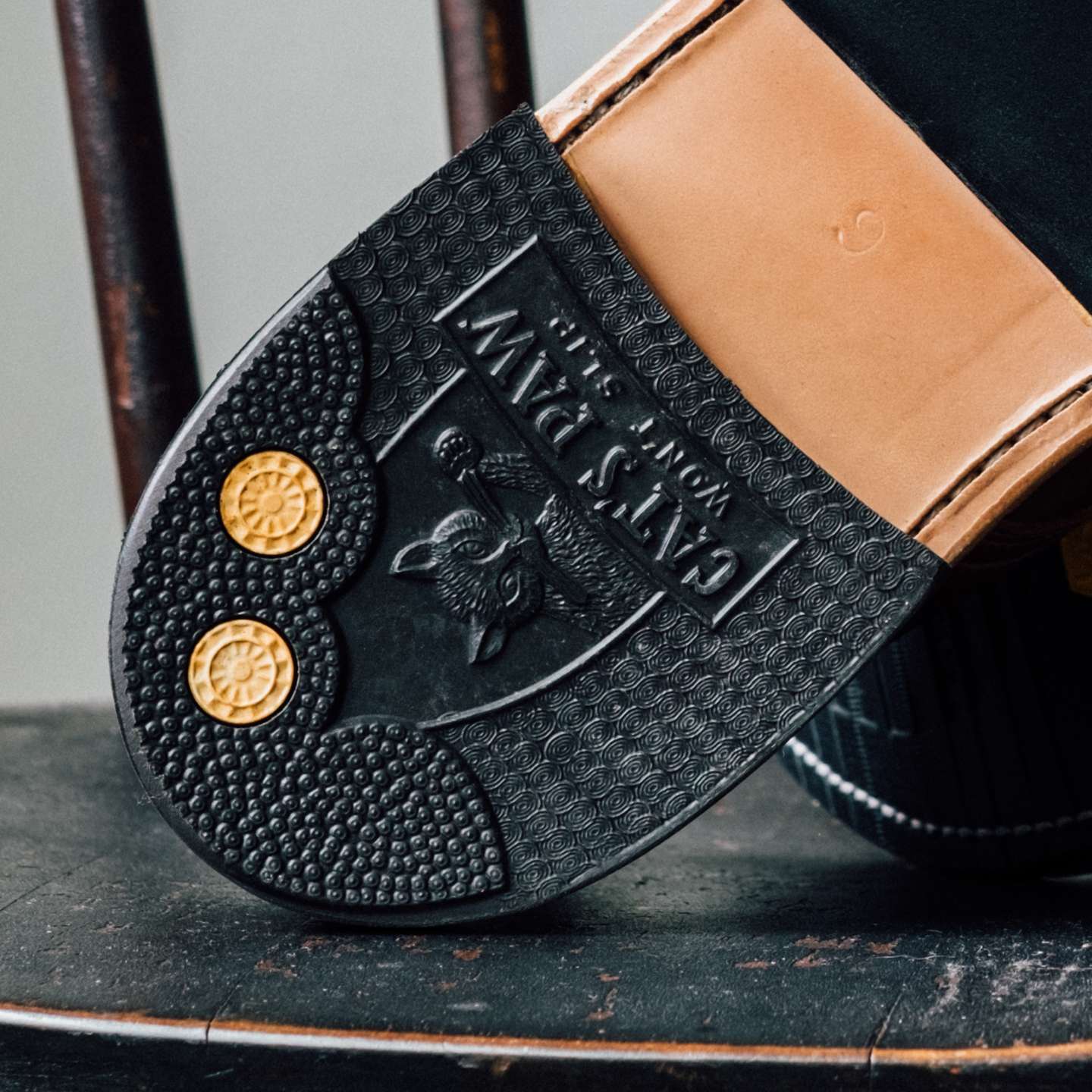 Whisky Classic Calf Cap-Toe Lakeshore Boot - Detail Image Two