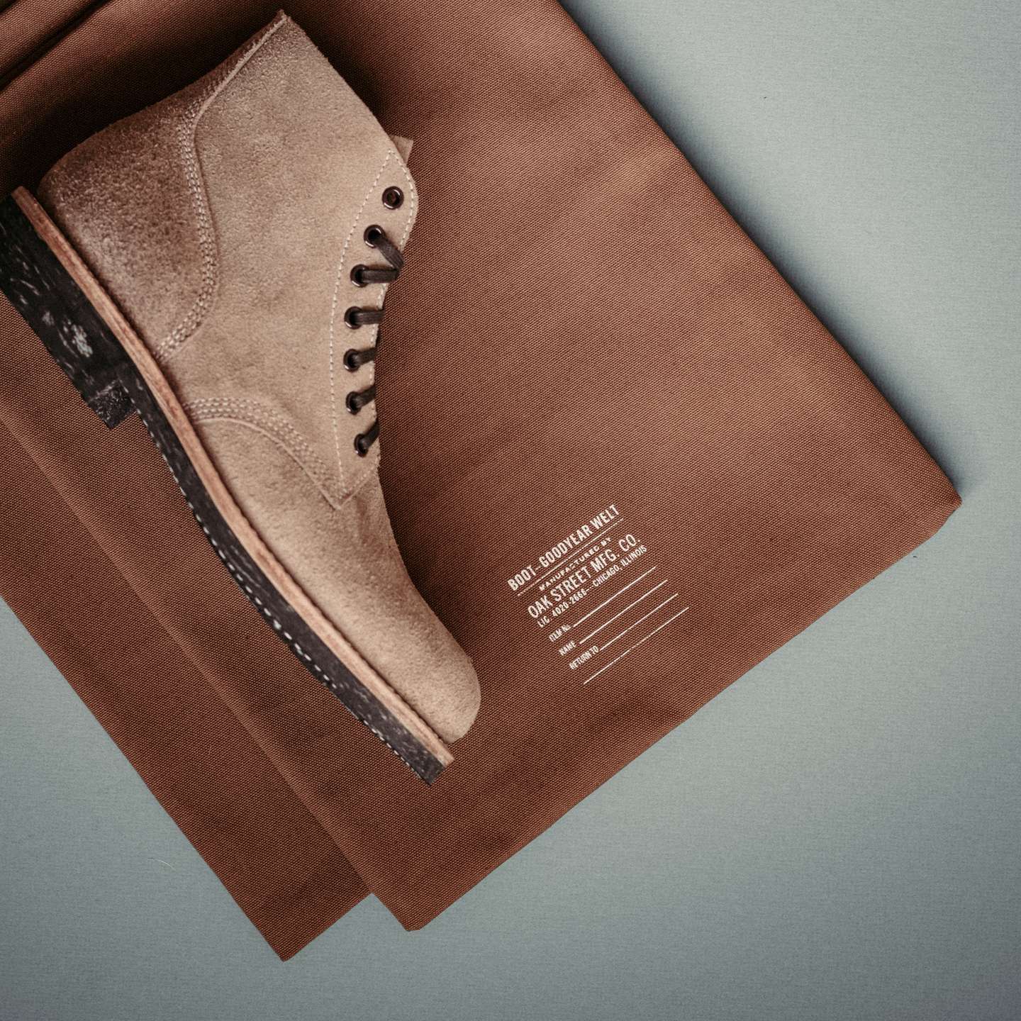 Natural Chromexcel Roughout N-2 Field Boot - Detail Image One