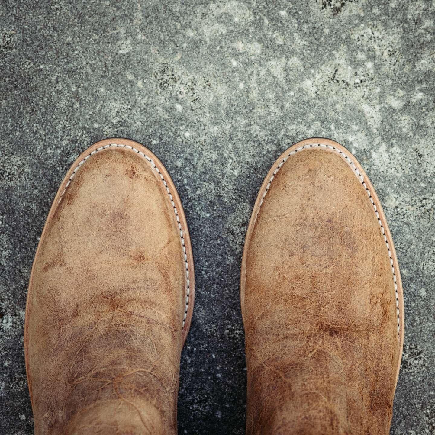 Cognac Mohawk 5504 Chelsea Boot - Detail Image Two
