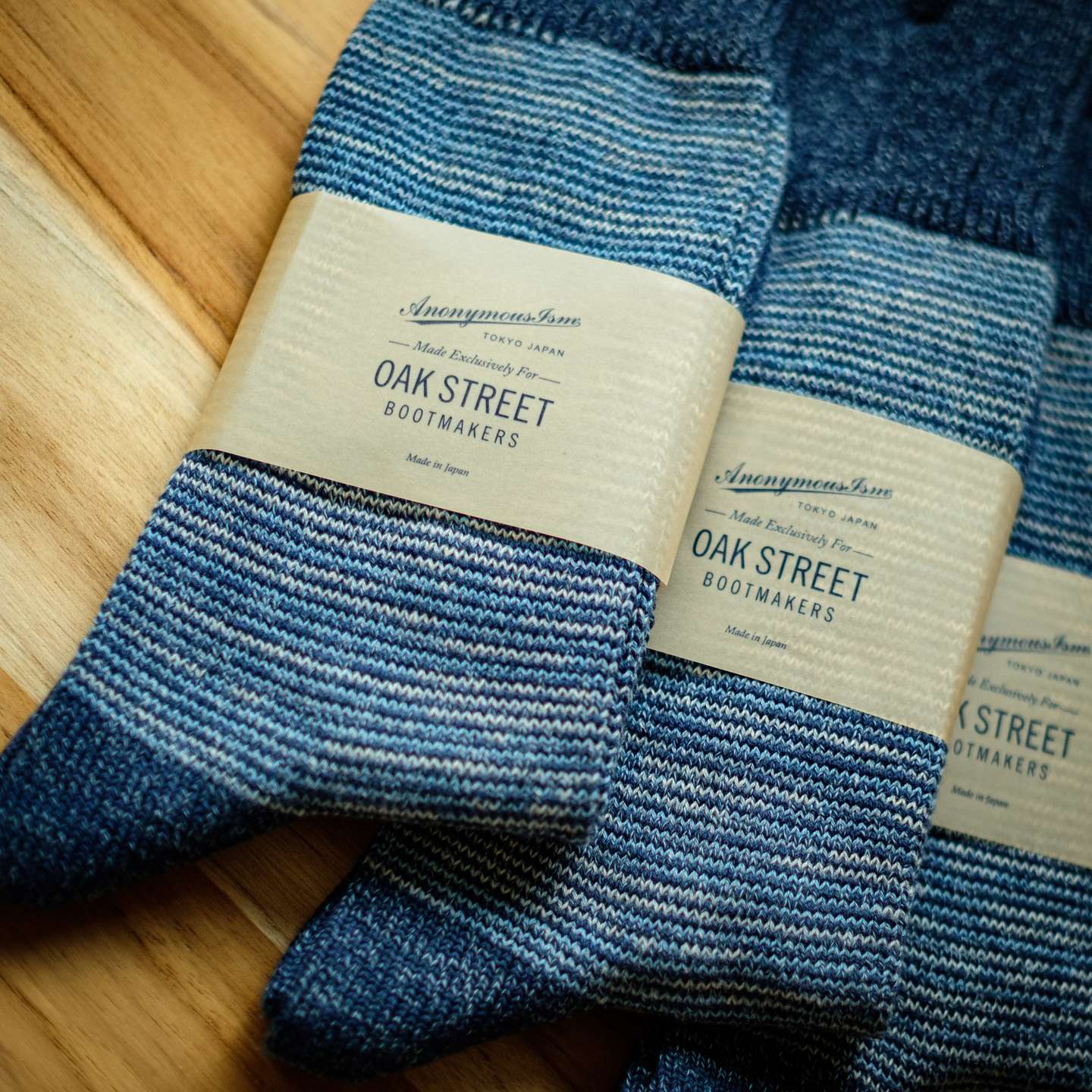 Campus Twisted Knit Bundle Anonymous ISM Crew Socks - Detail Image Two