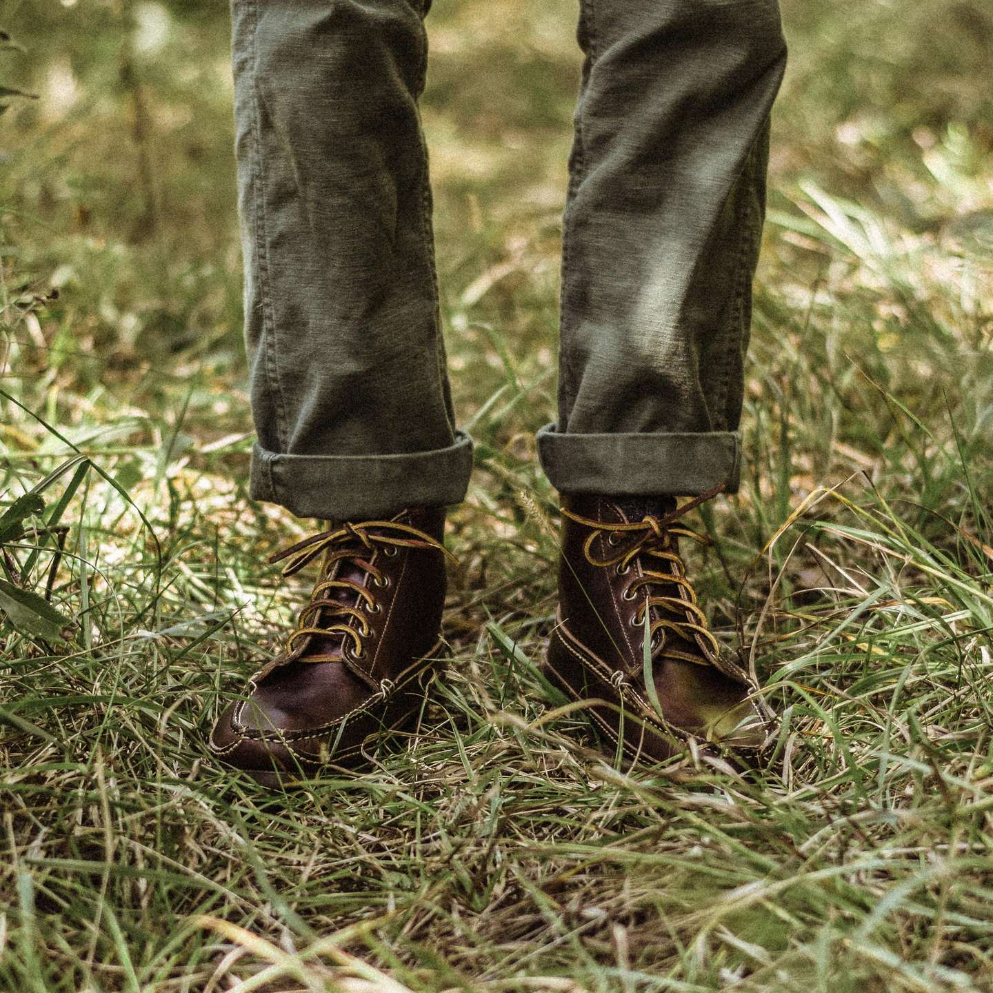 Brown Chromexcel Camp Boot - Detail Image Two