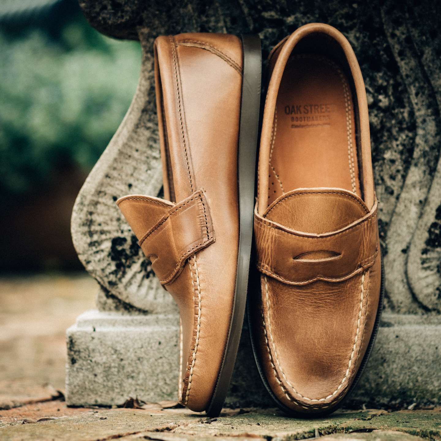 Natural Chromexcel Penny Moc - Detail Image Two