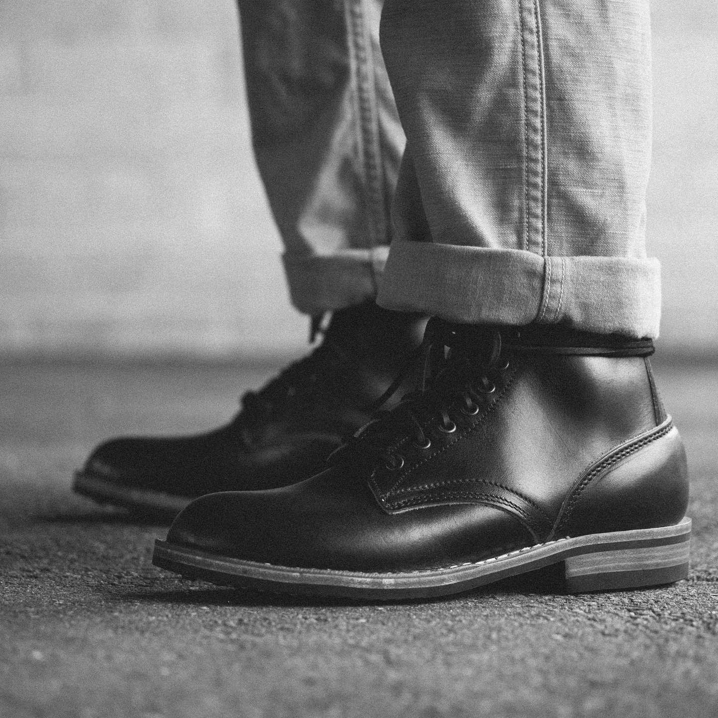 Black Chromexcel Storm Boot - Detail Image One
