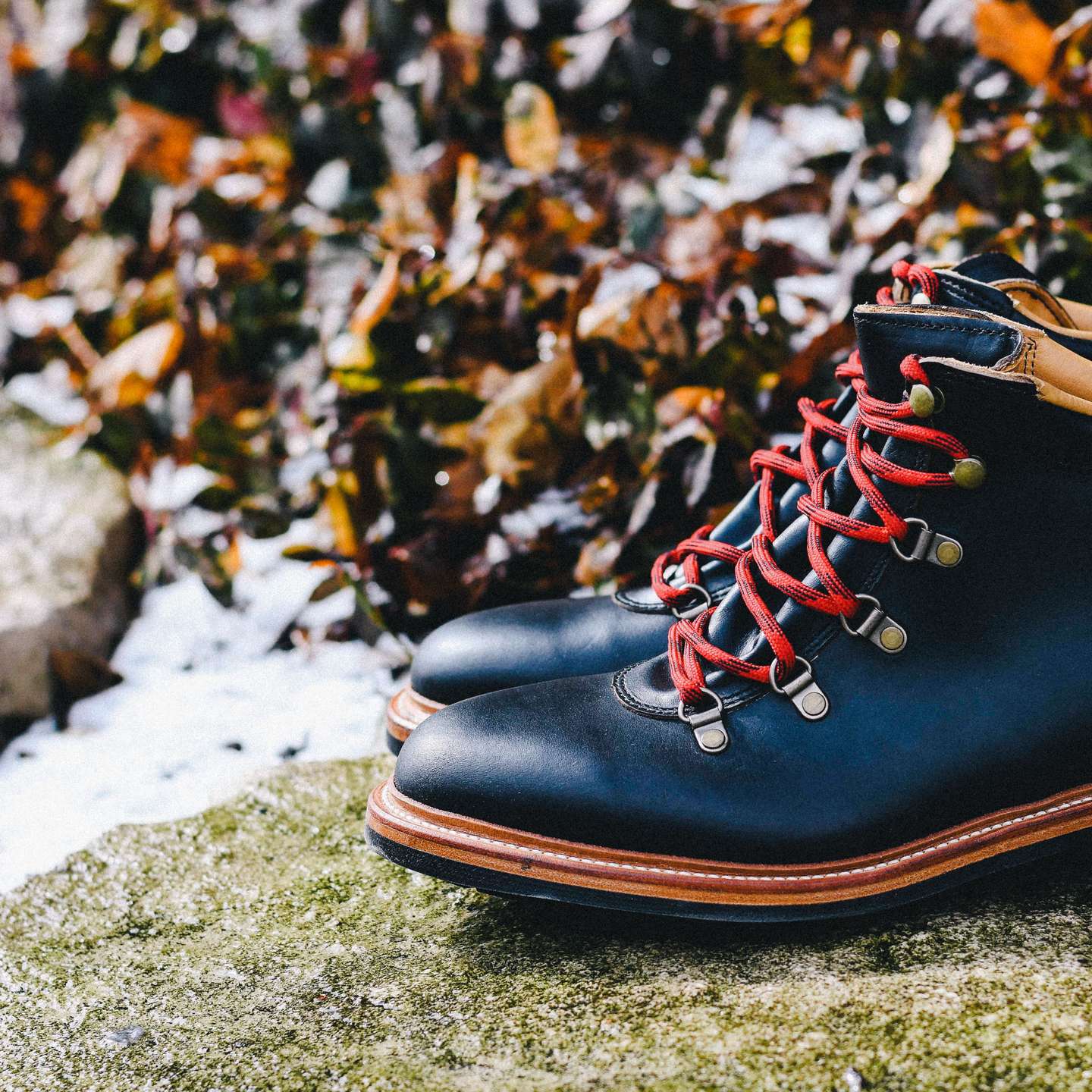 Black Chromexcel Summit Boot - Detail Image One