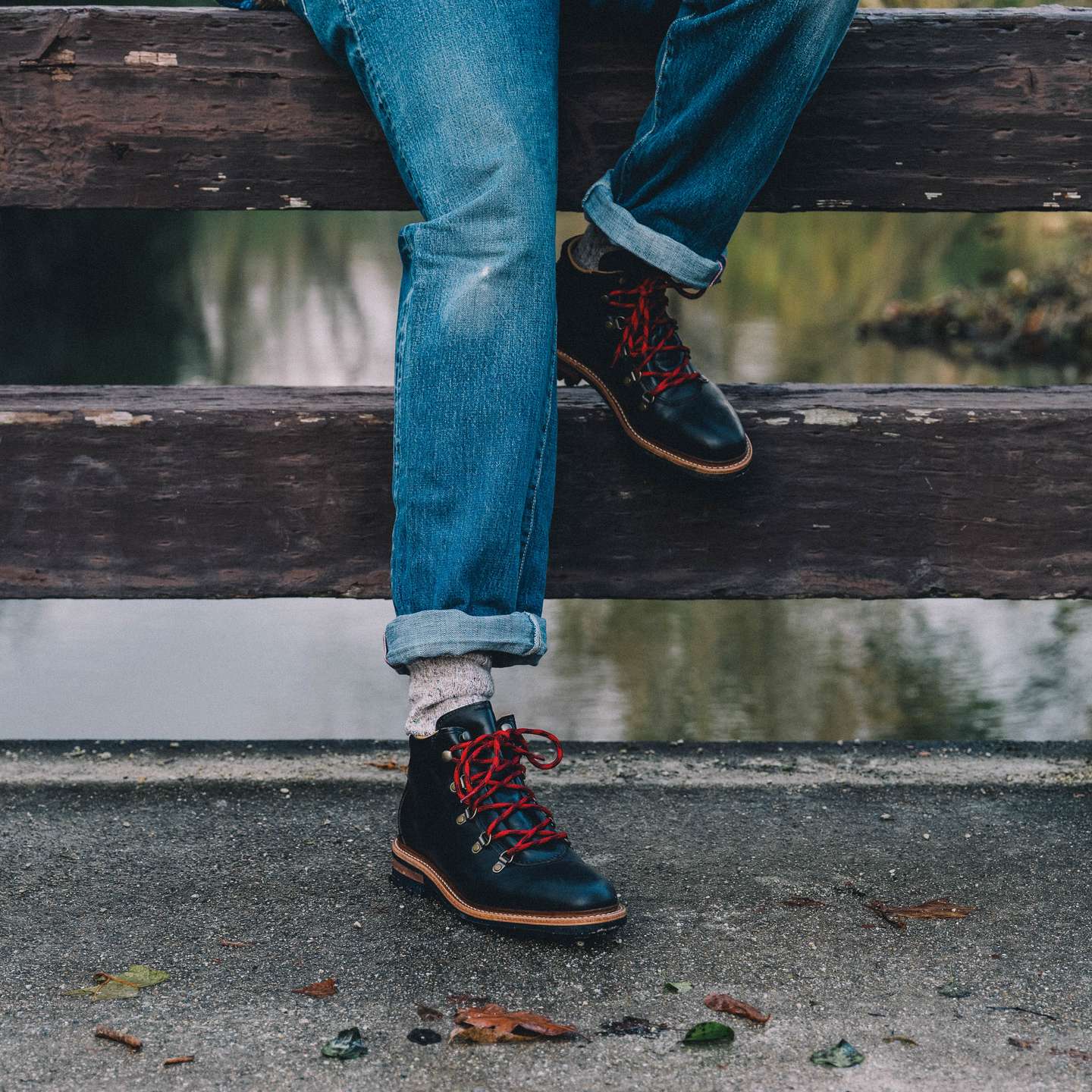 Black Chromexcel Summit Boot - Detail Image Two