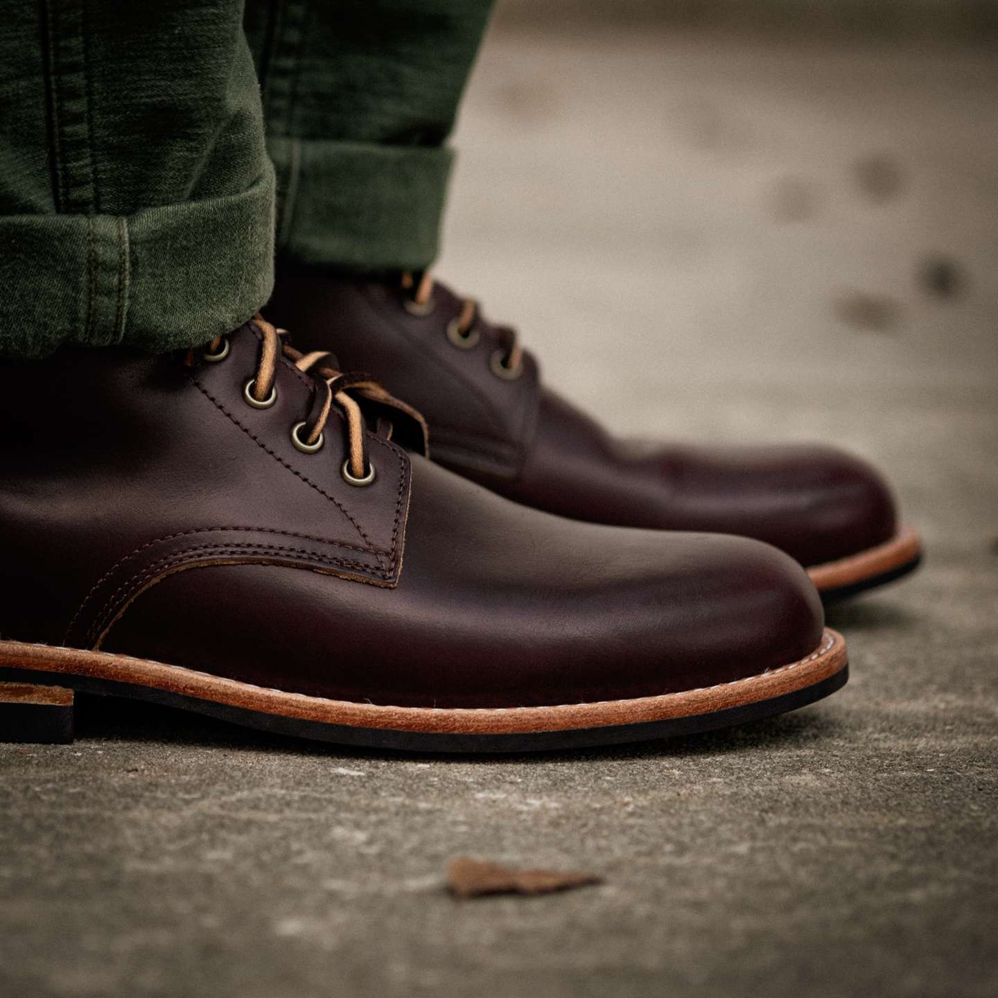 Color 8 Chromexcel Trench Boot - Detail Image Two