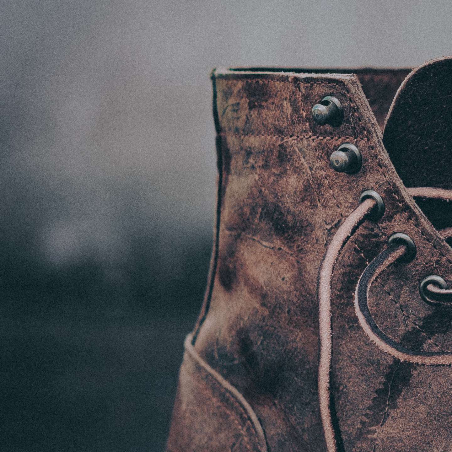 Teak Rambler Trench Boot - Detail Image One