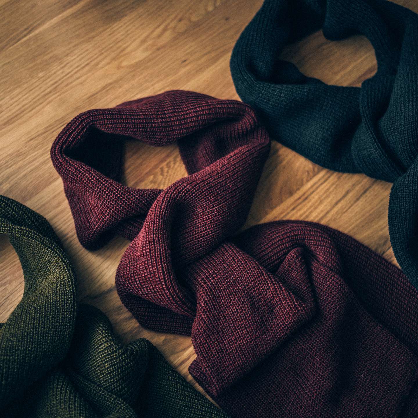 Wool Knit Bundle 1975 NATO Marine Scarves - Detail Image One