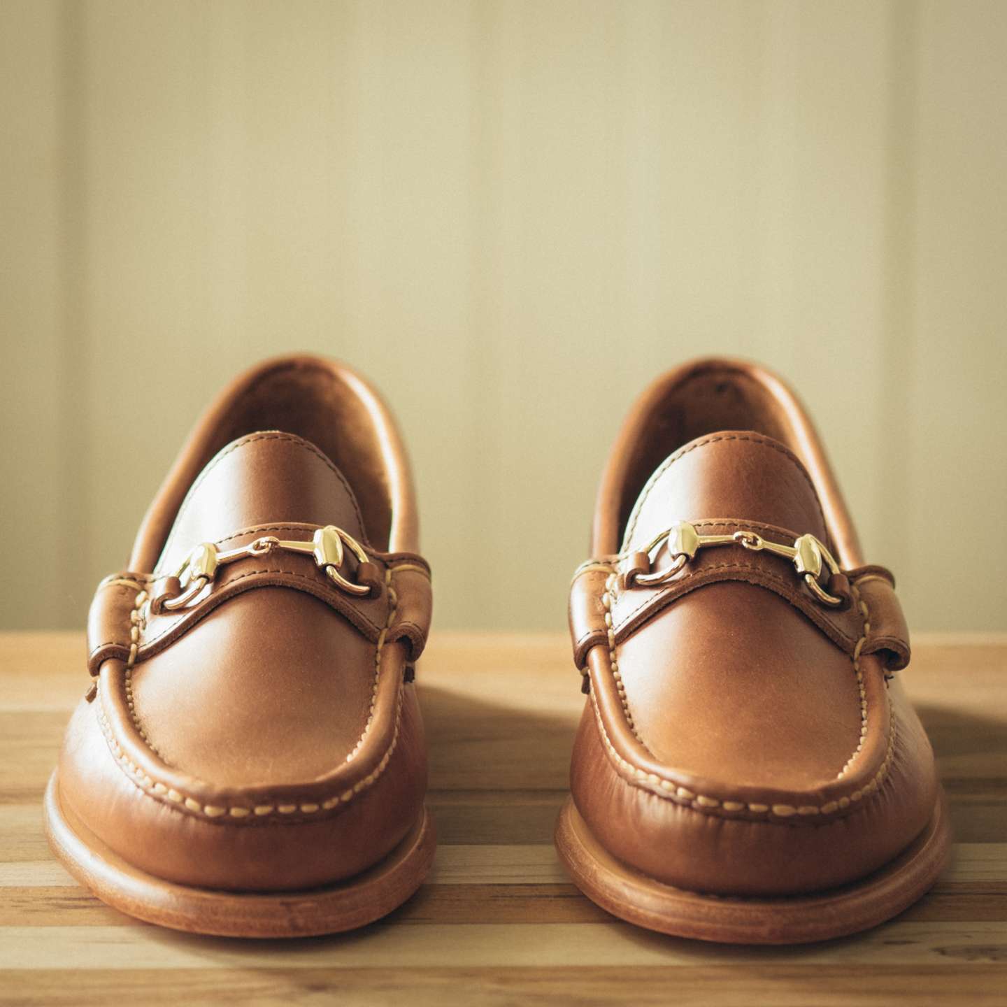 Natural Chromexcel Bit Loafer - Detail Image One