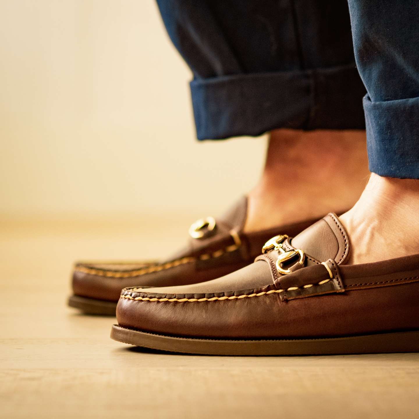 Brown Chromexcel Bit Moc - Detail Image Two