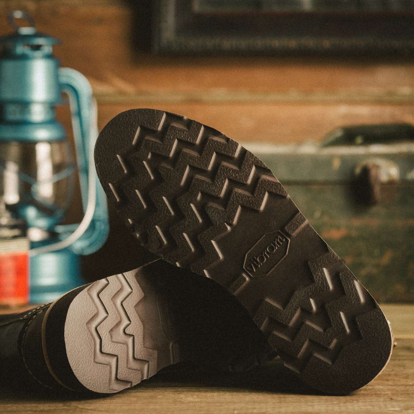 Natural Chromexcel Camp Boot - Detail Image Two