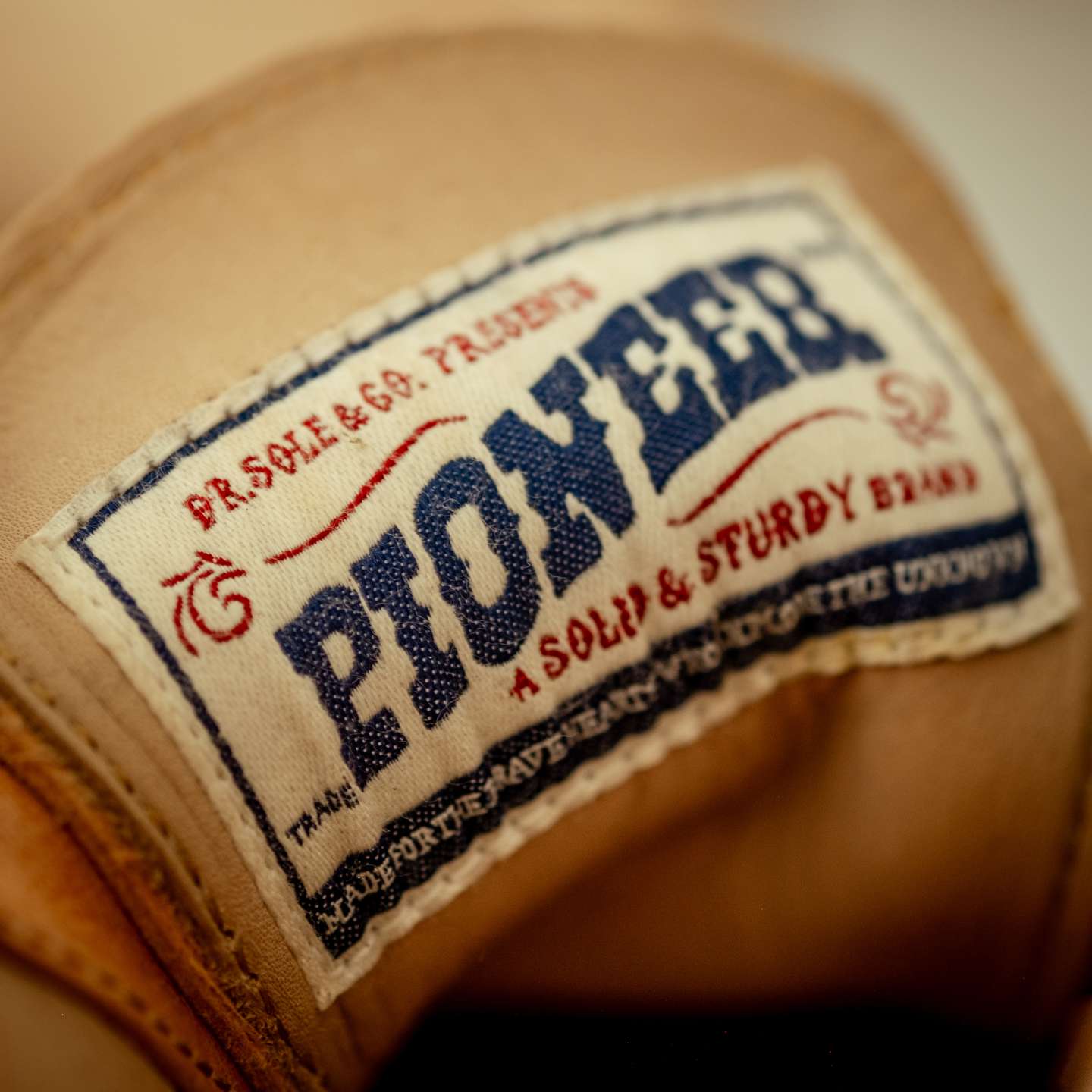 Natural Horse Rump Cap-Toe Lakeshore Boot - Detail Image Two