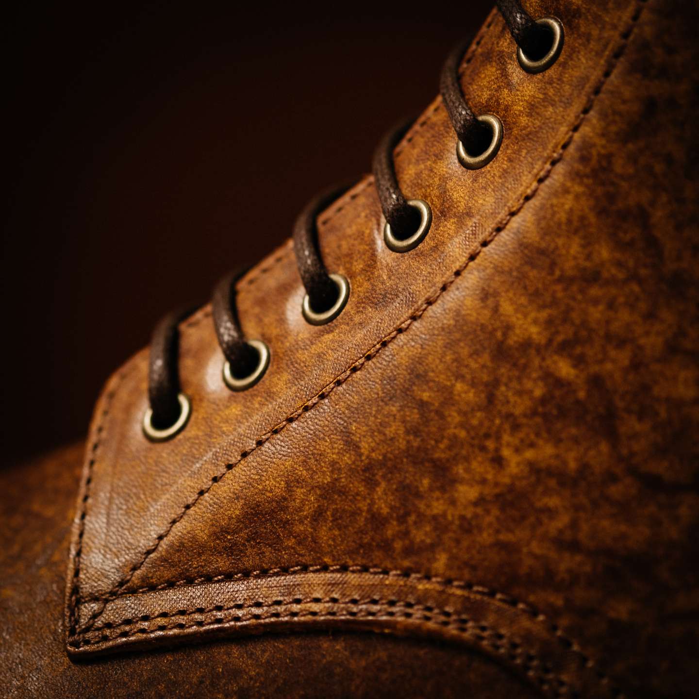 Habana Spiga Cap-Toe Trench Boot - Detail Image One
