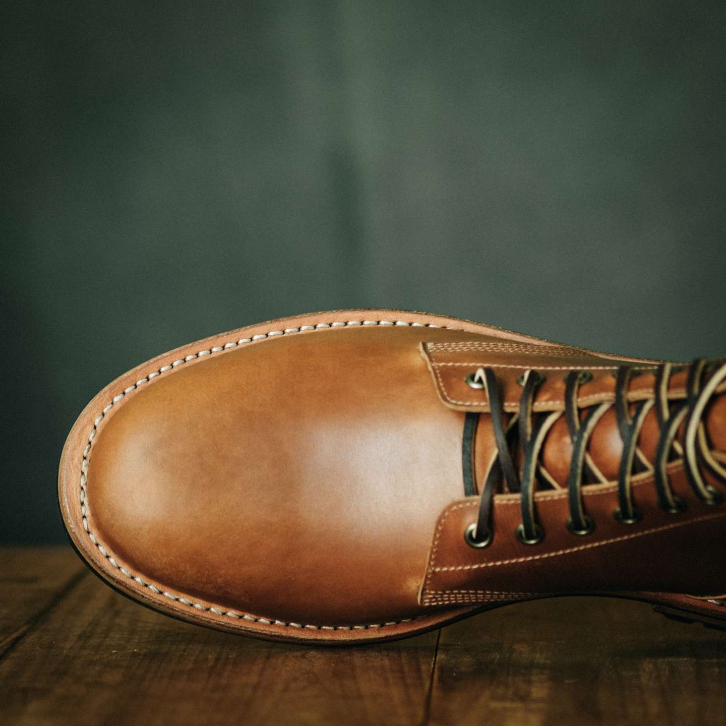 British Tan Domane Field Boot - Detail Image One