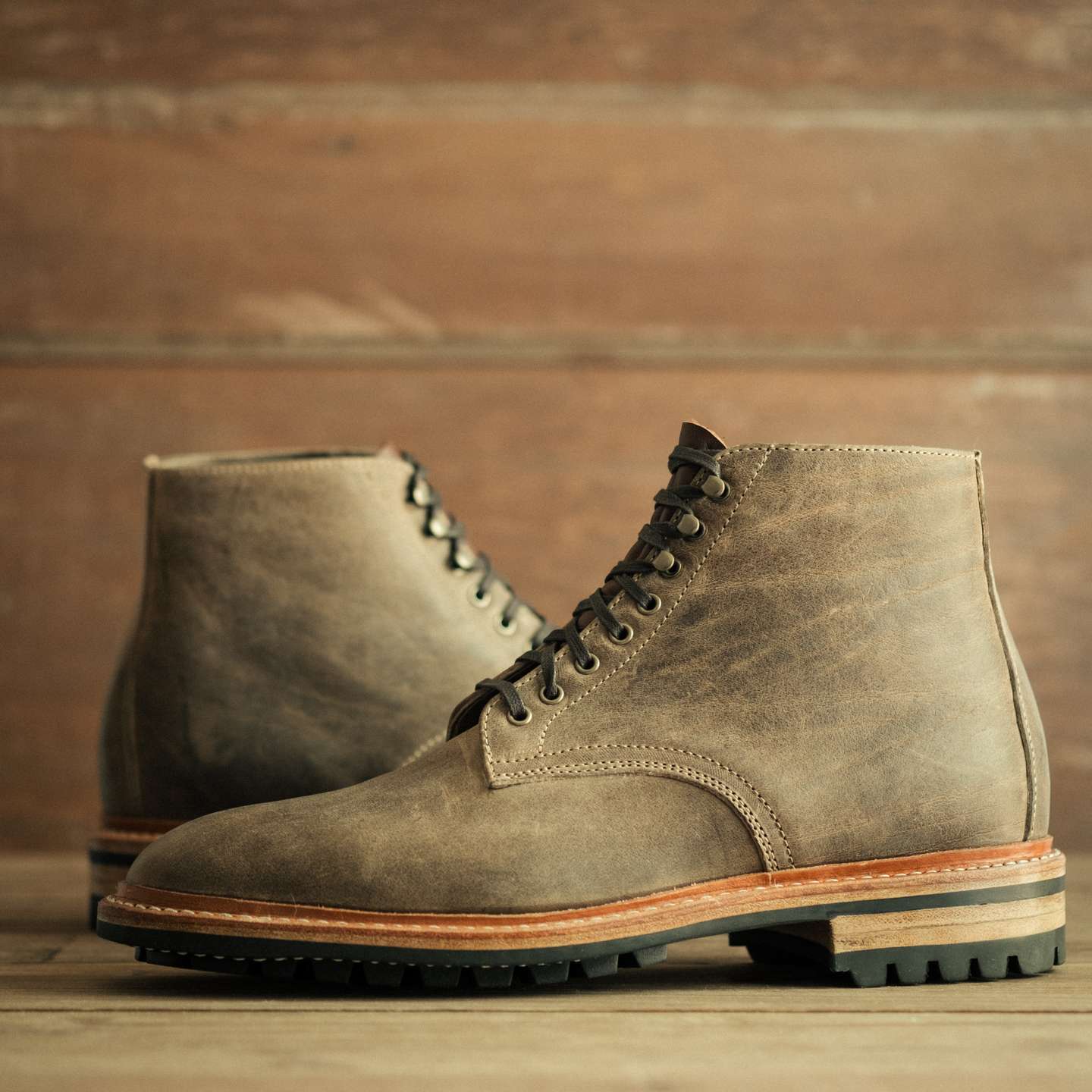 Gray Slider Lakeshore Boot - Detail Image One