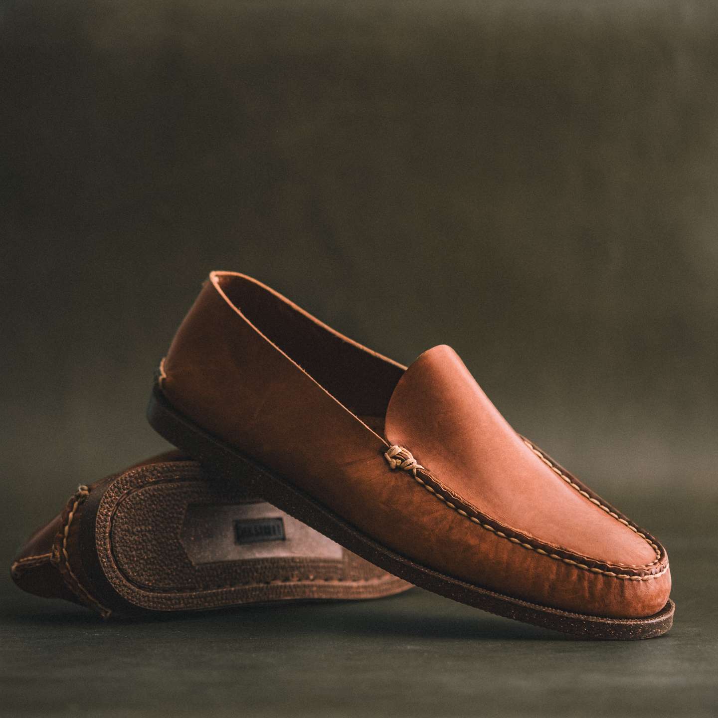 Toscanello Horse Rump Slip Moc - Detail Image One
