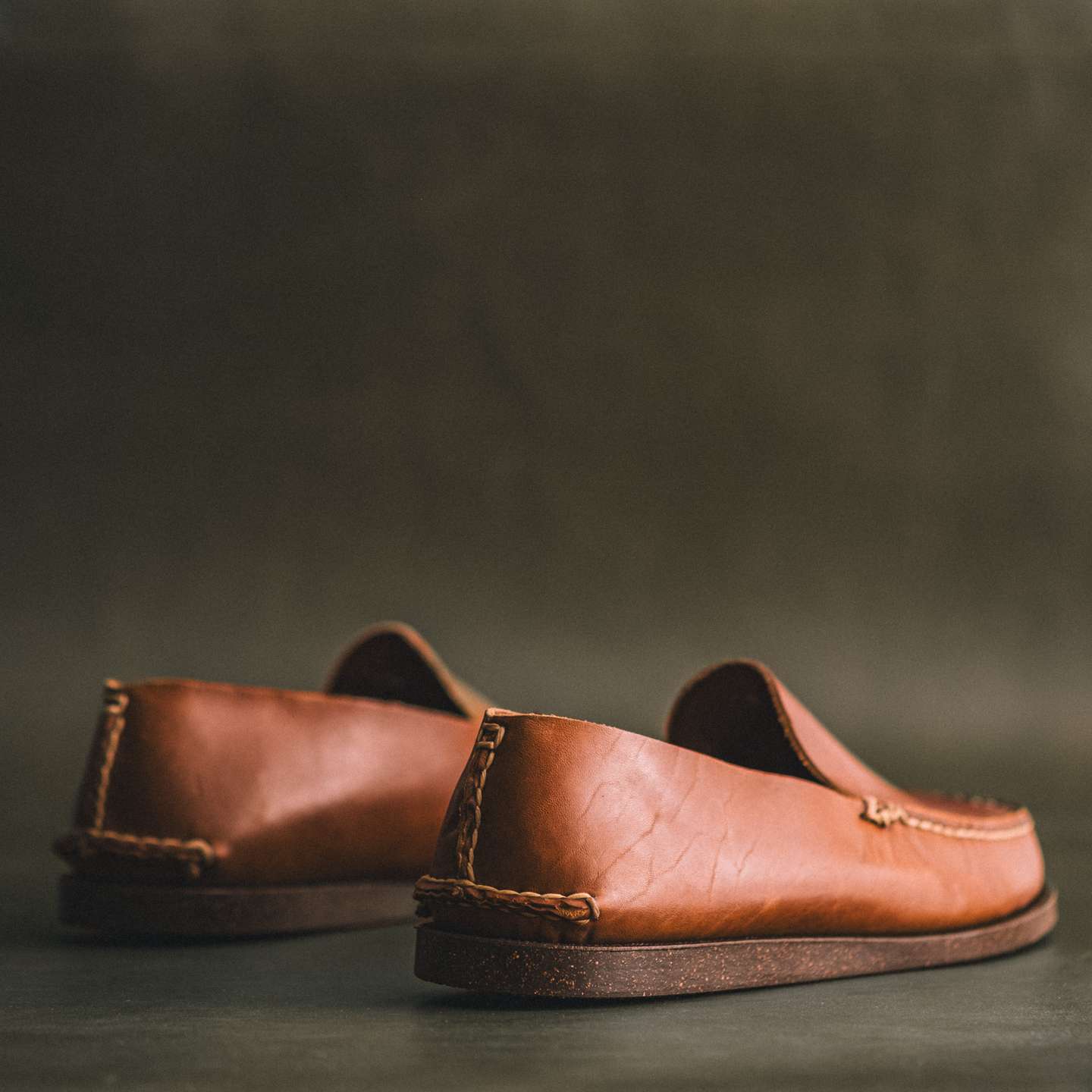 Toscanello Horse Rump Slip Moc - Detail Image Two