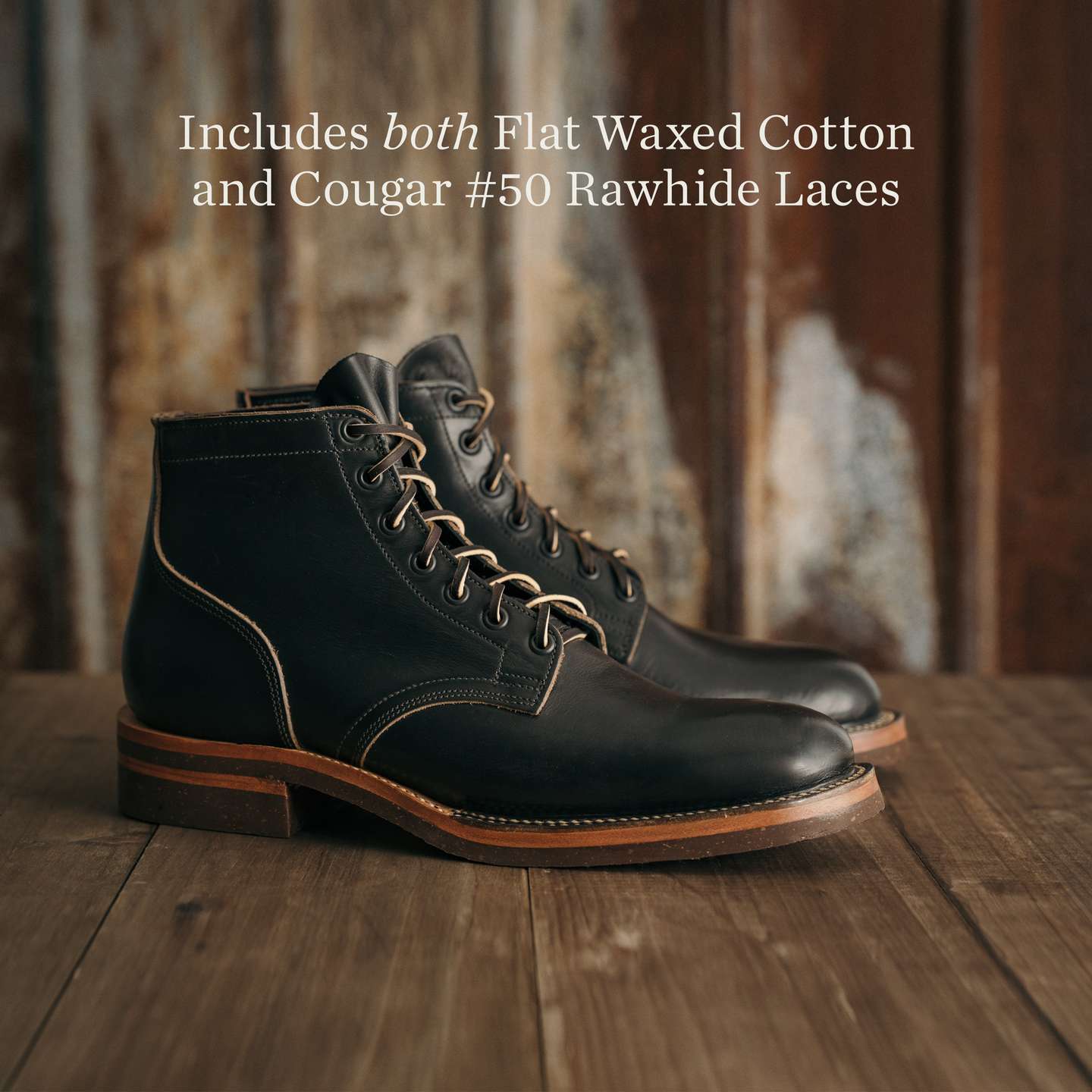 Black Chromexcel Storm Boot - Detail Image One