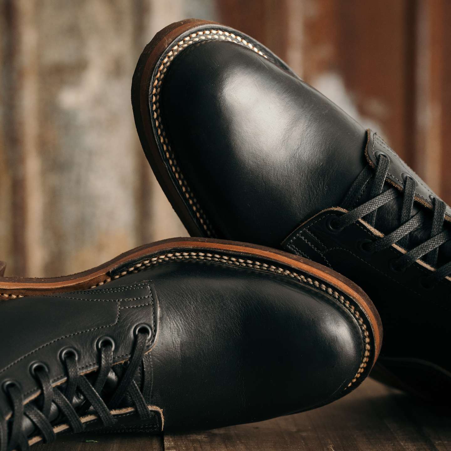 Black Chromexcel Storm Boot - Detail Image Two