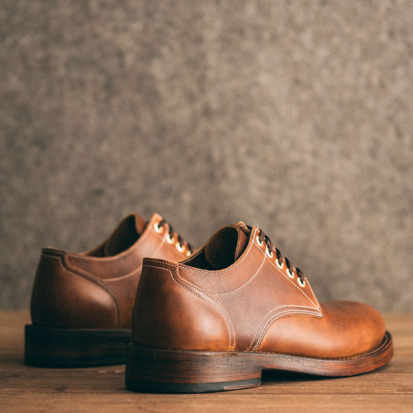 Teacore Brown Cypress Trench Oxford - Detail Image Two