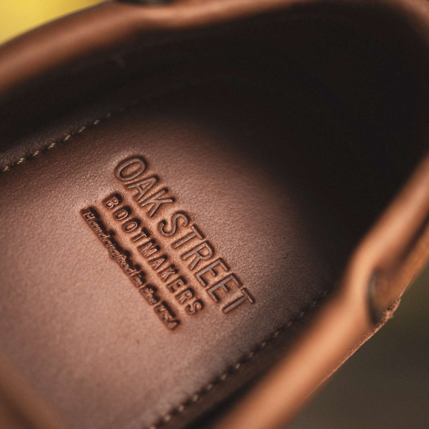 Natural Chromexcel Angler Moc - Detail Image Two