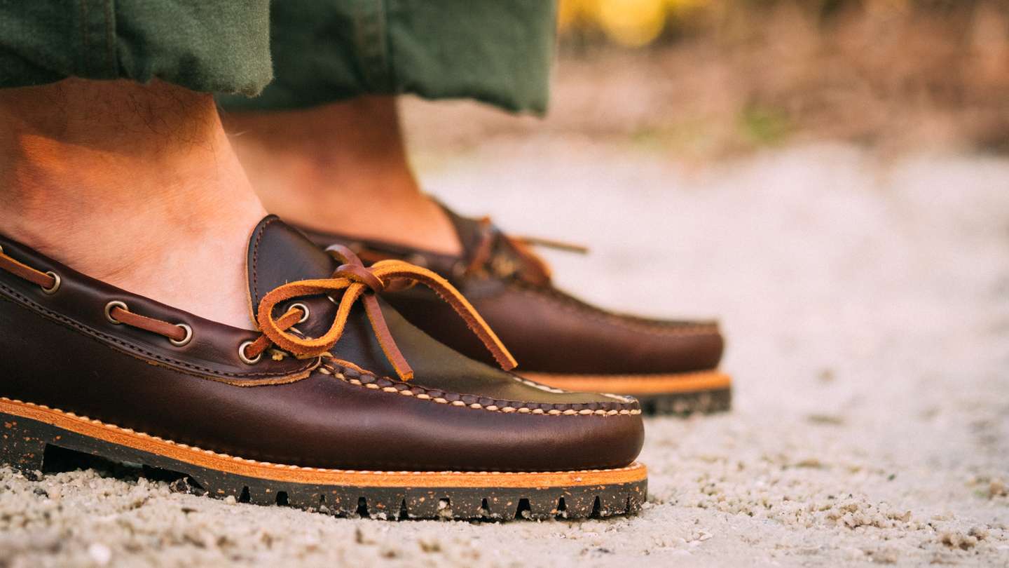 Brown Chromexcel Camp Moc - Detail Image Three