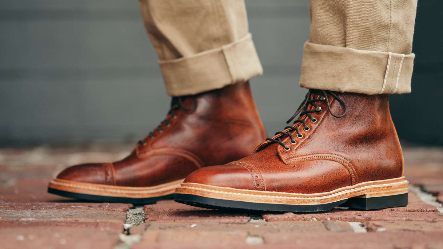 Caramel Tan Naked Kudu Lakeshore Jump Boot - Detail Image Three