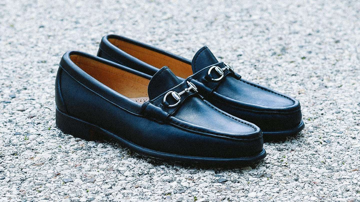 Black Calfskin Bit Loafer - Detail Image Three