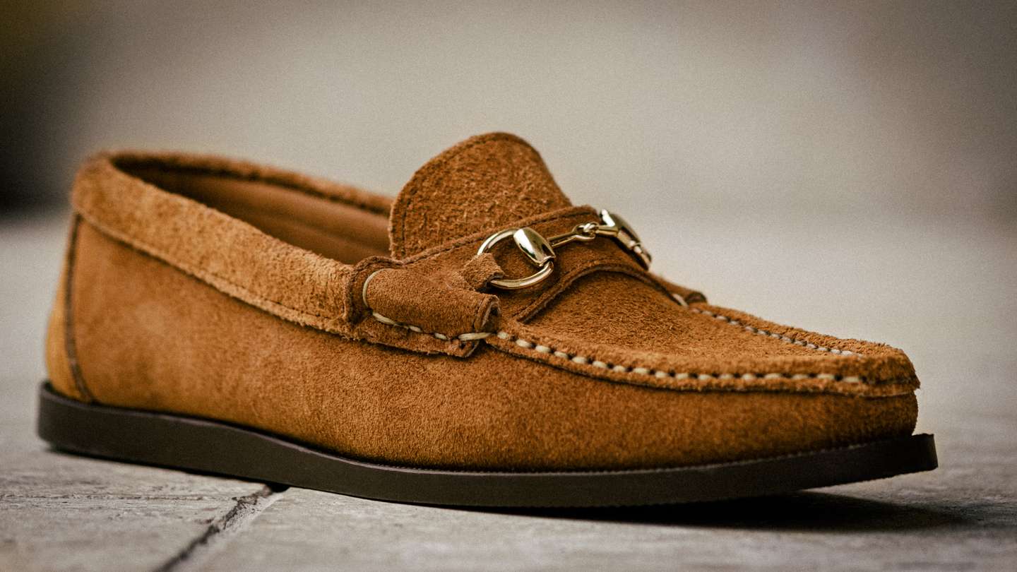 Peanut Orion Suede Bit Moc - Detail Image Three