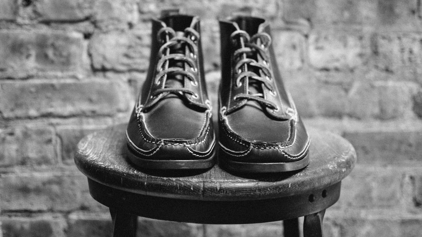 Brown Chromexcel Camp Boot - Detail Image Three