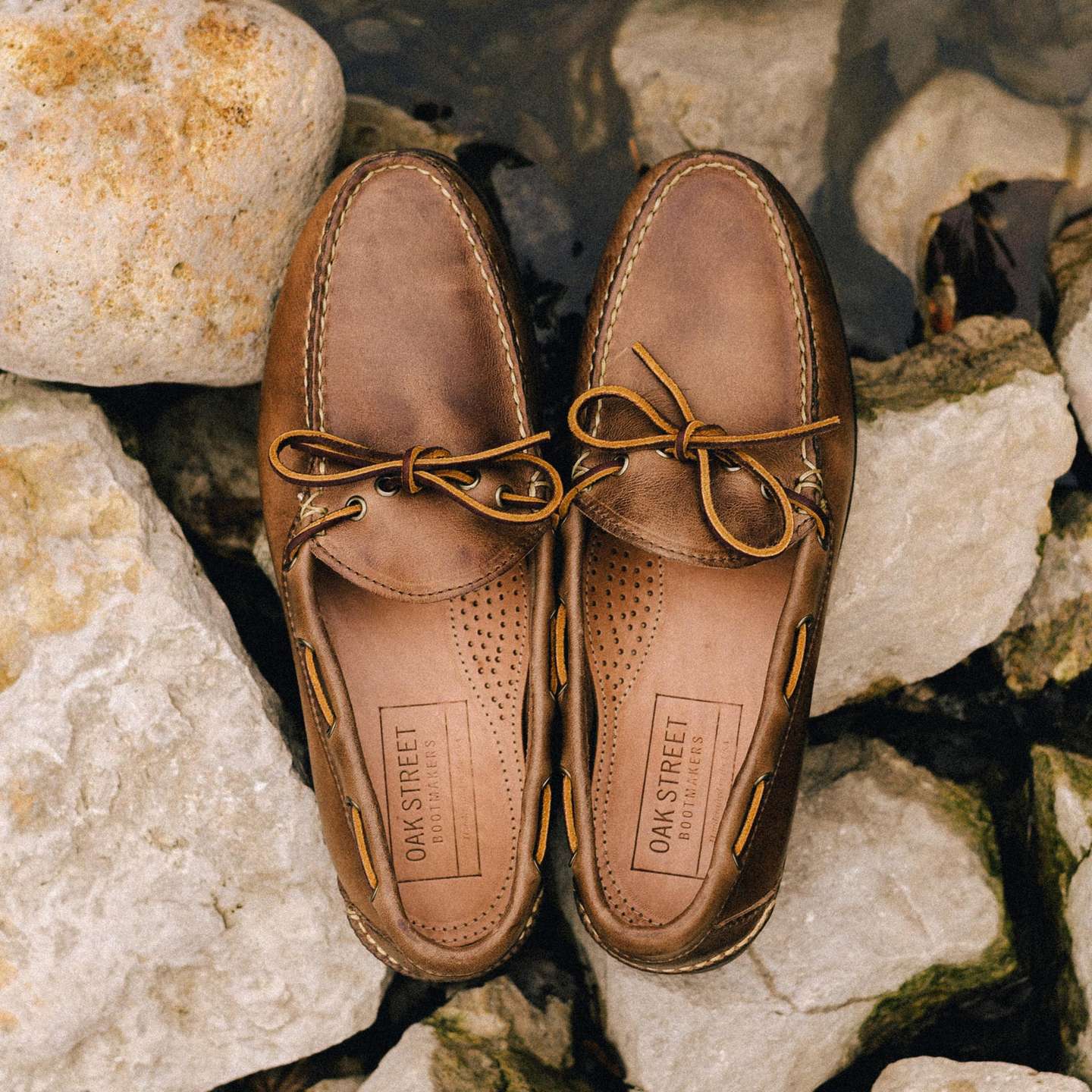 Camp Moc - Natural Chromexcel, Camp Sole - Made in USA with