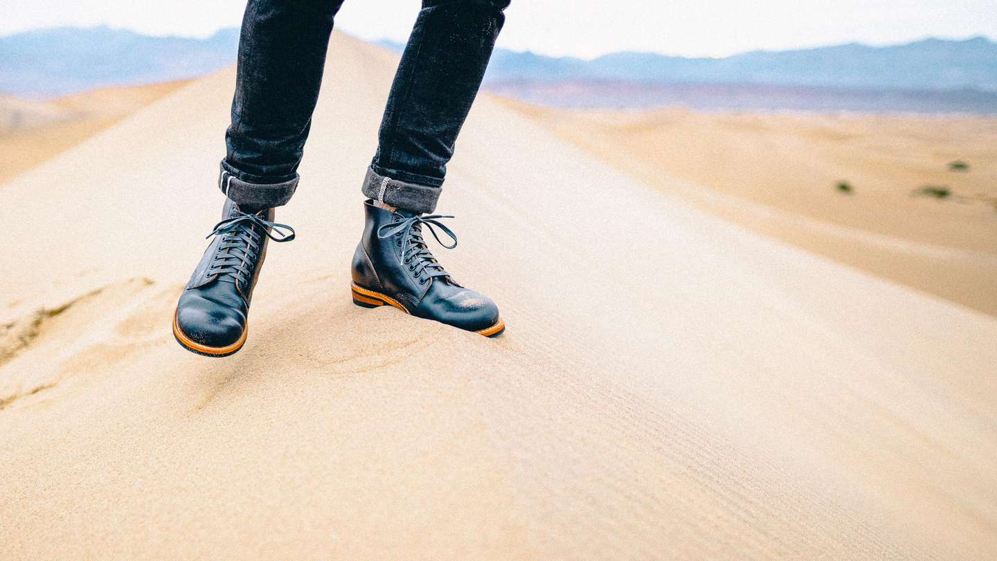 Black Chromexcel Field Boot - Detail Image Three
