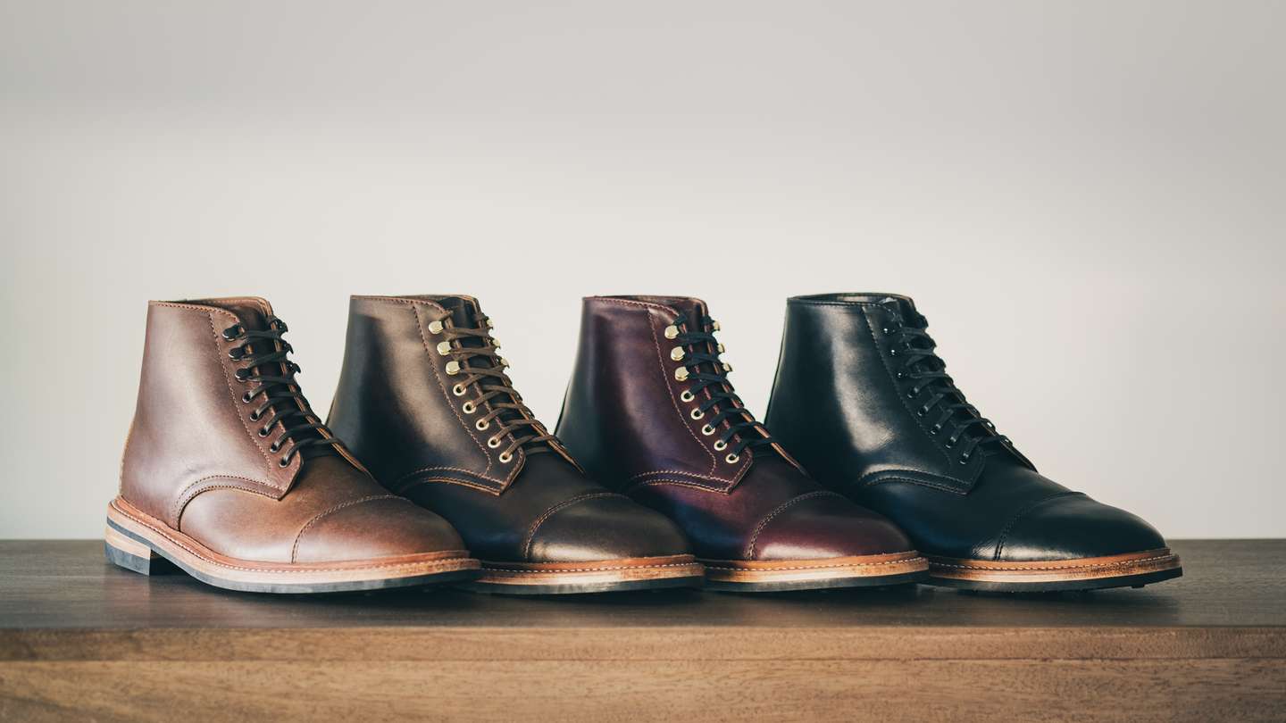 Color 8 Chromexcel Cap-Toe Lakeshore Boot - Detail Image Three