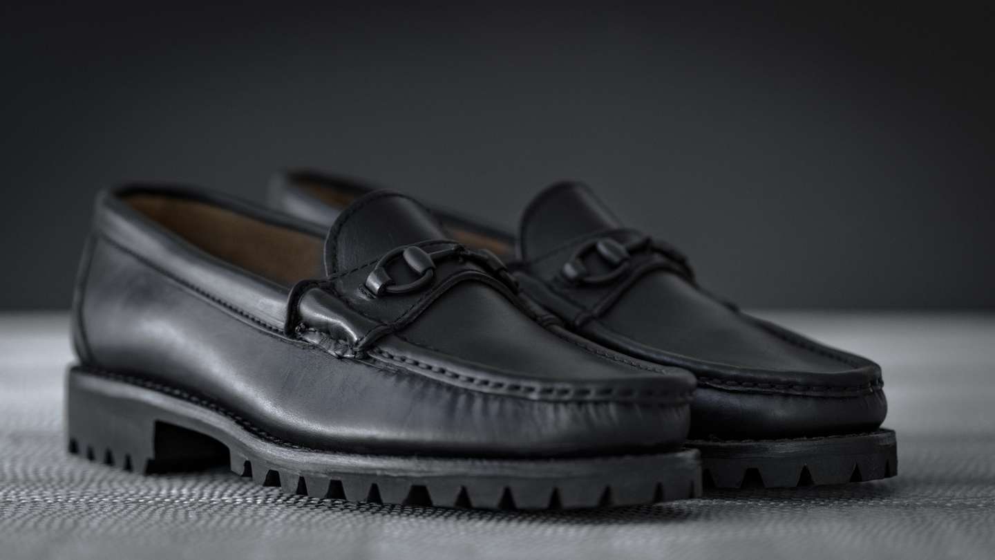 Black Chromexcel Lug Bit Moc - Detail Image Three