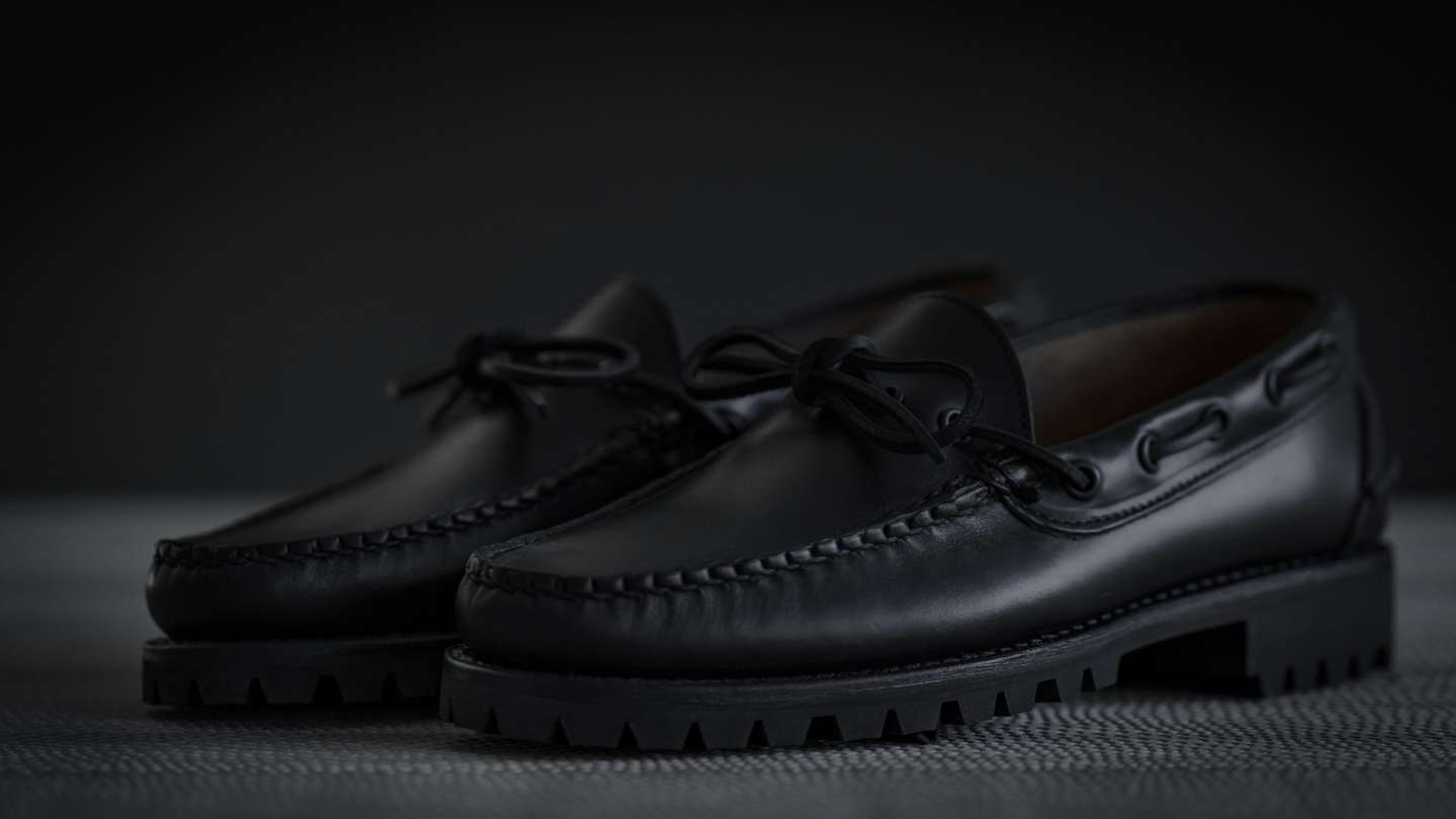 Black Chromexcel Lug Camp Moc - Detail Image Three