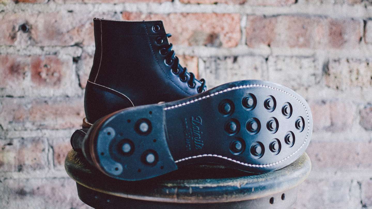 Black Chromexcel Trench Boot - Detail Image Three