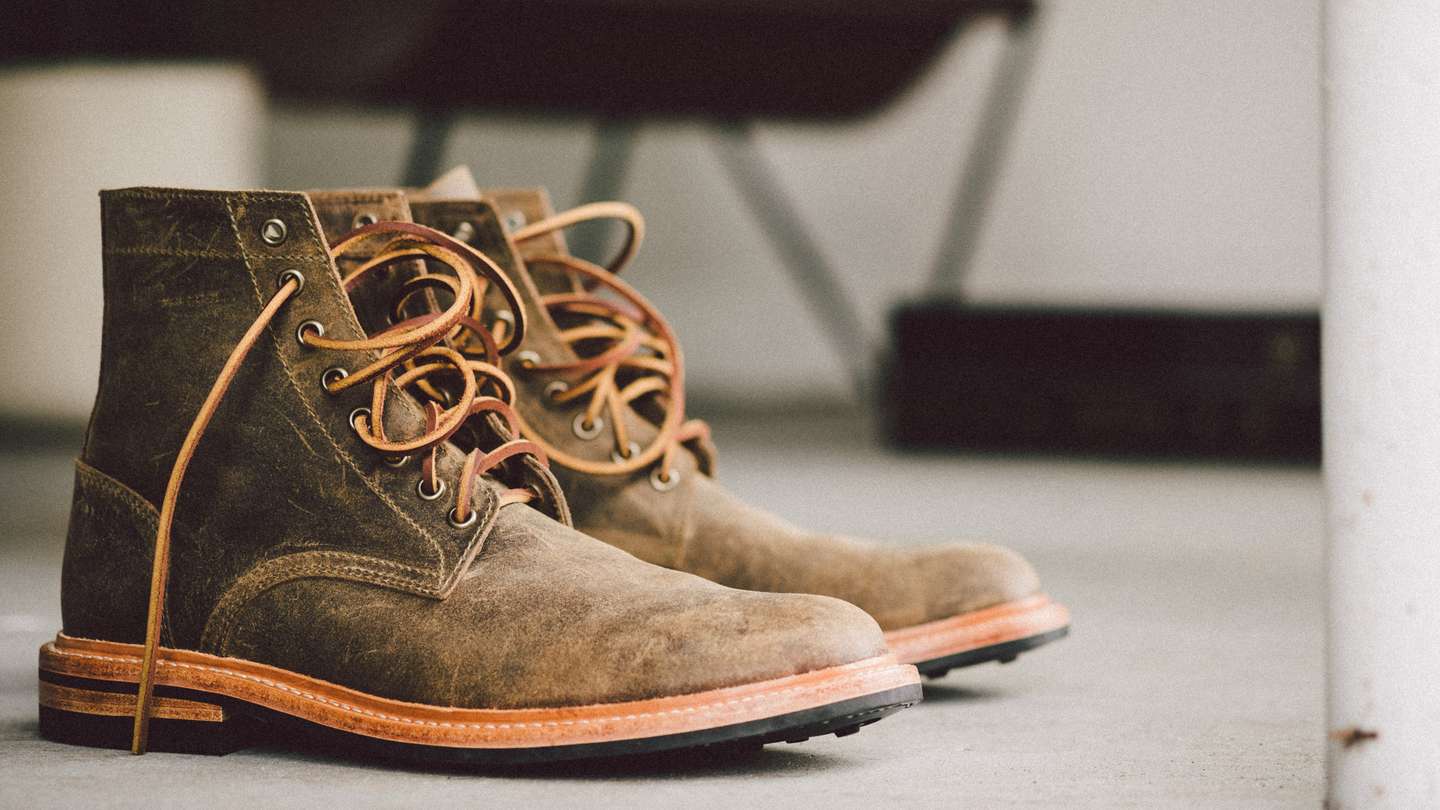 Mole Waxy Commander Trench Boot - Detail Image Three