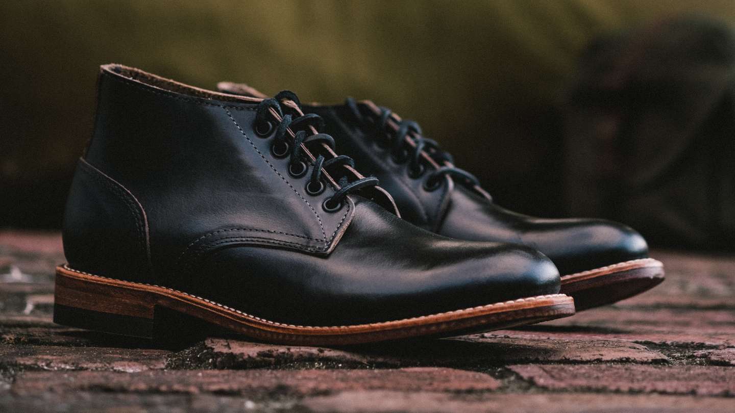 Black Chromexcel Trench Chukka - Detail Image Three