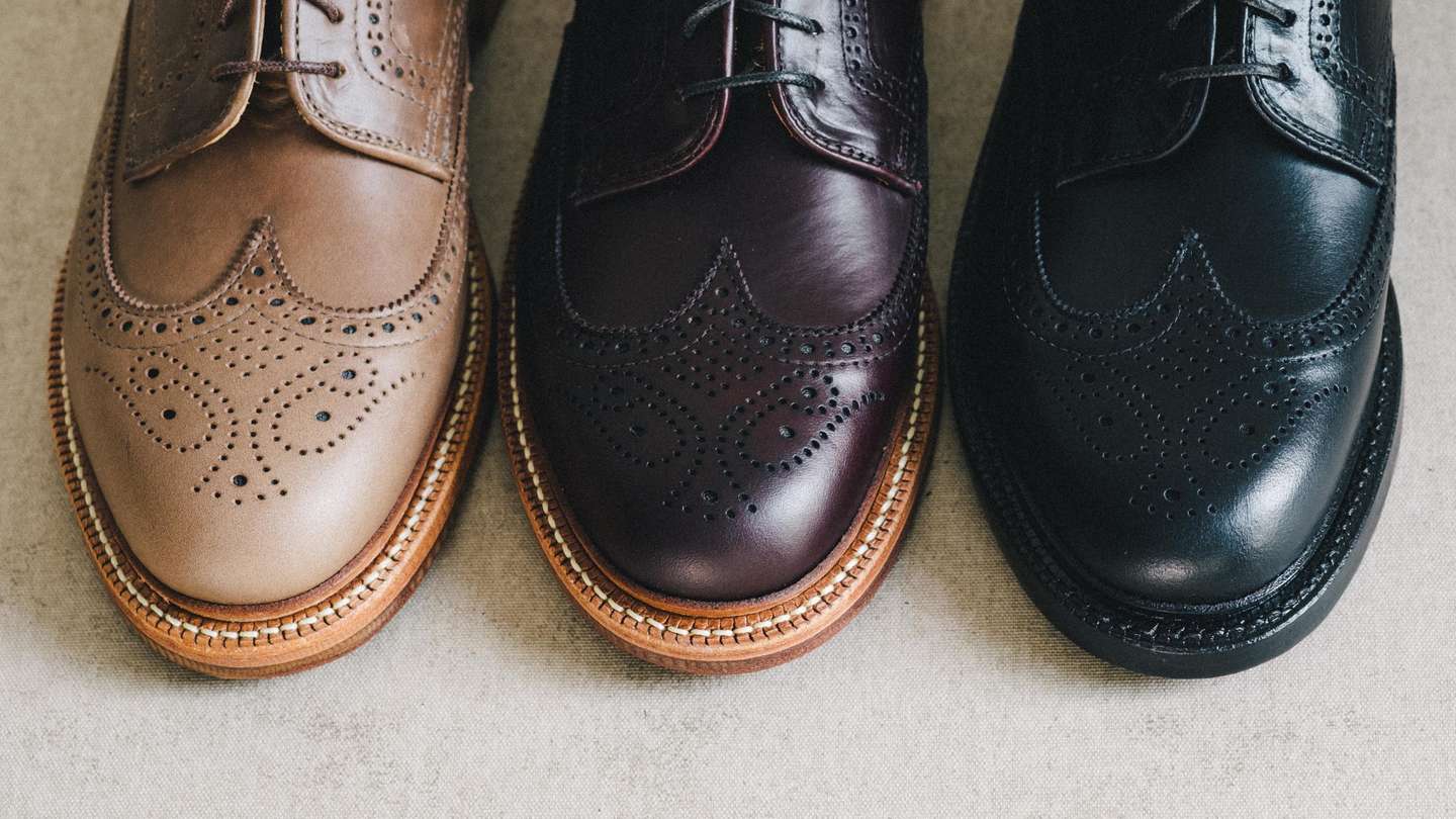 Black Chromexcel Wingtip - Detail Image Three