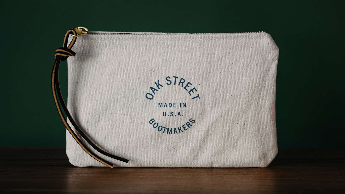 Natural Heavyweight Canvas Staff Zip - Detail Image Three