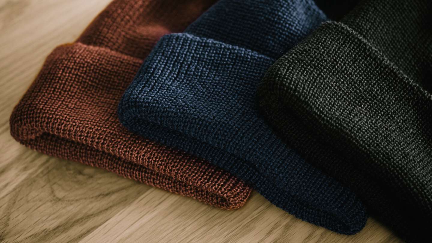 Field Tech Russet Merino Wool Knit 1975 NATO Watch Cap - Detail Image Three