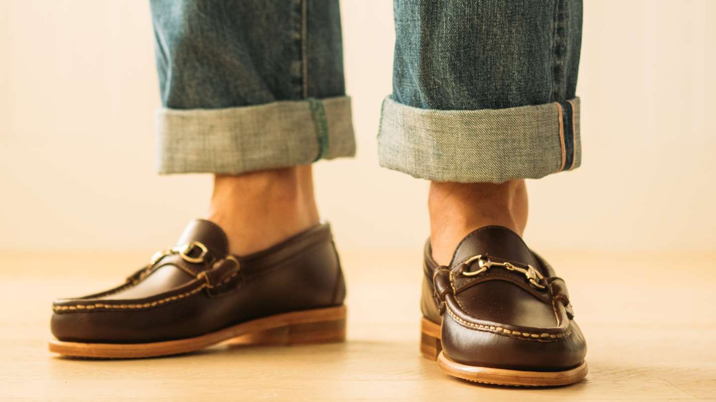 Brown Chromexcel Bit Loafer - Detail Image Three