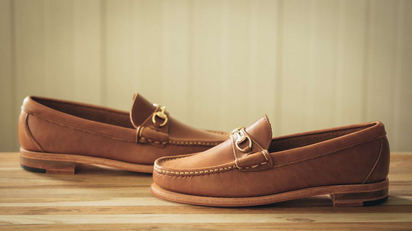 Natural Chromexcel Bit Loafer - Detail Image Three