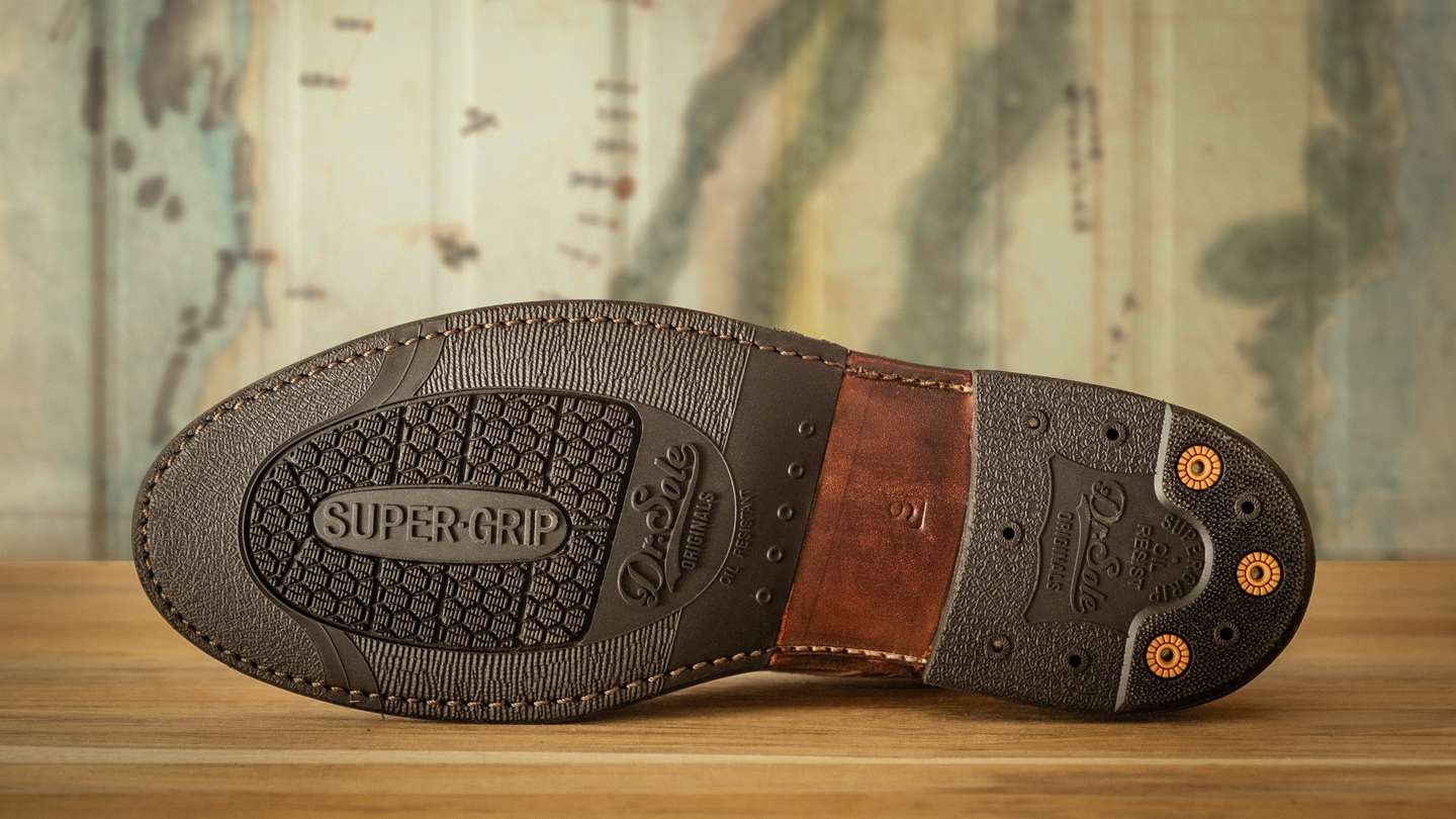 Natural Horse Rump Cap-Toe Lakeshore Boot - Detail Image Three
