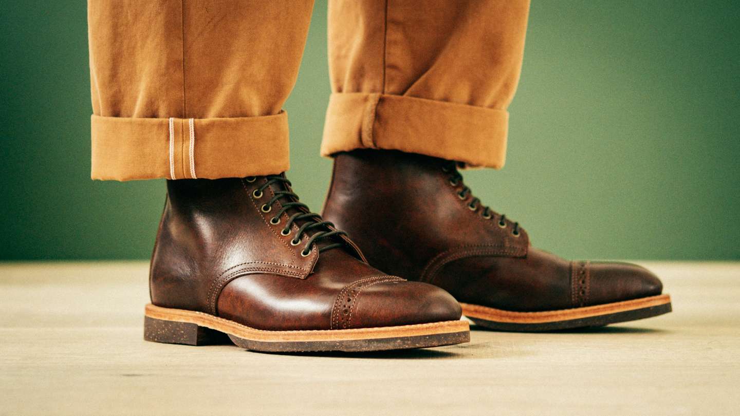 Nemesi Cotto Cap-Toe Lakeshore Boot - Detail Image Three