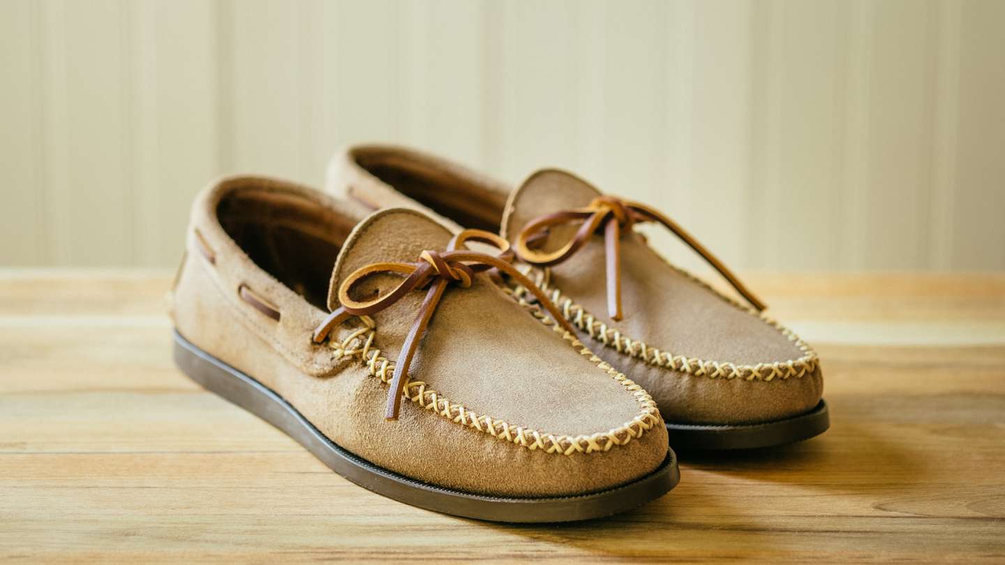 Natural Chromexcel Roughout Cross-Stitch Camp Moc - Detail Image Three