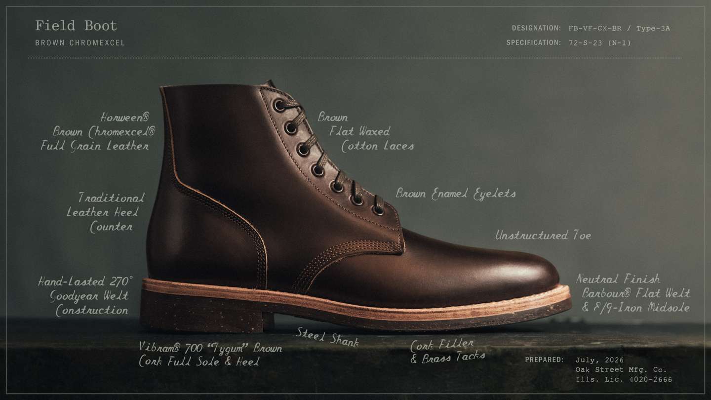 Brown Chromexcel Field Boot - Detail Image Three