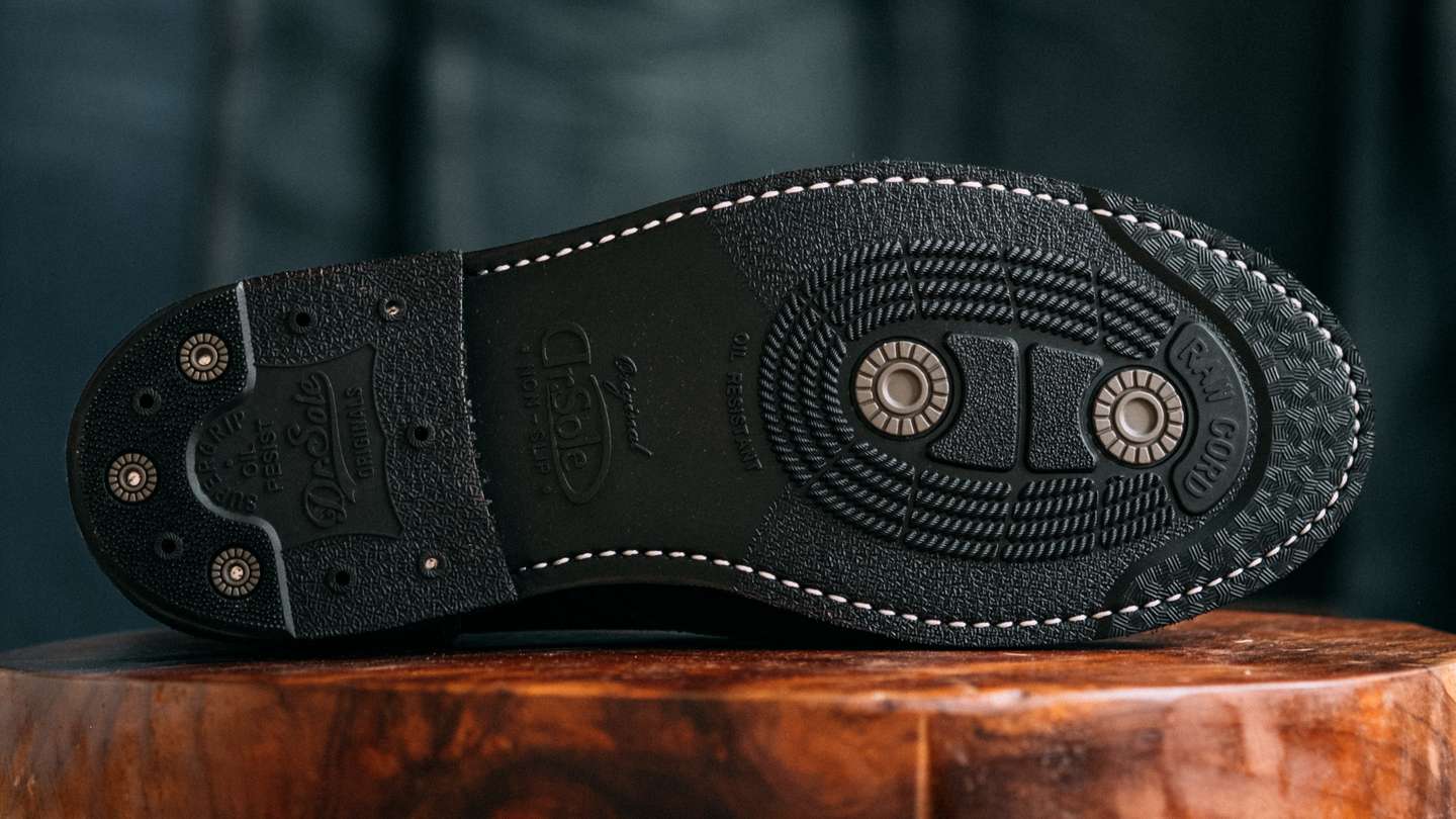 Natural Indigo Chromexcel Roughout Field Boot - Detail Image Three