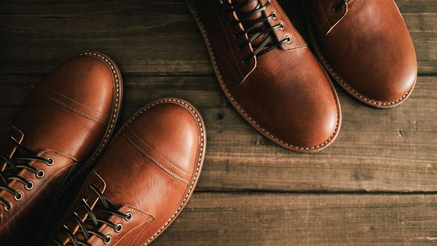 English Tan Dublin Field Boot - Detail Image Three