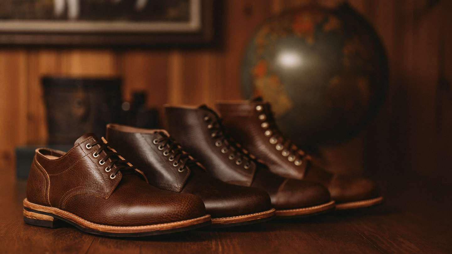 302 Walnut Legend Cap-Toe Trench Boot - Detail Image Three
